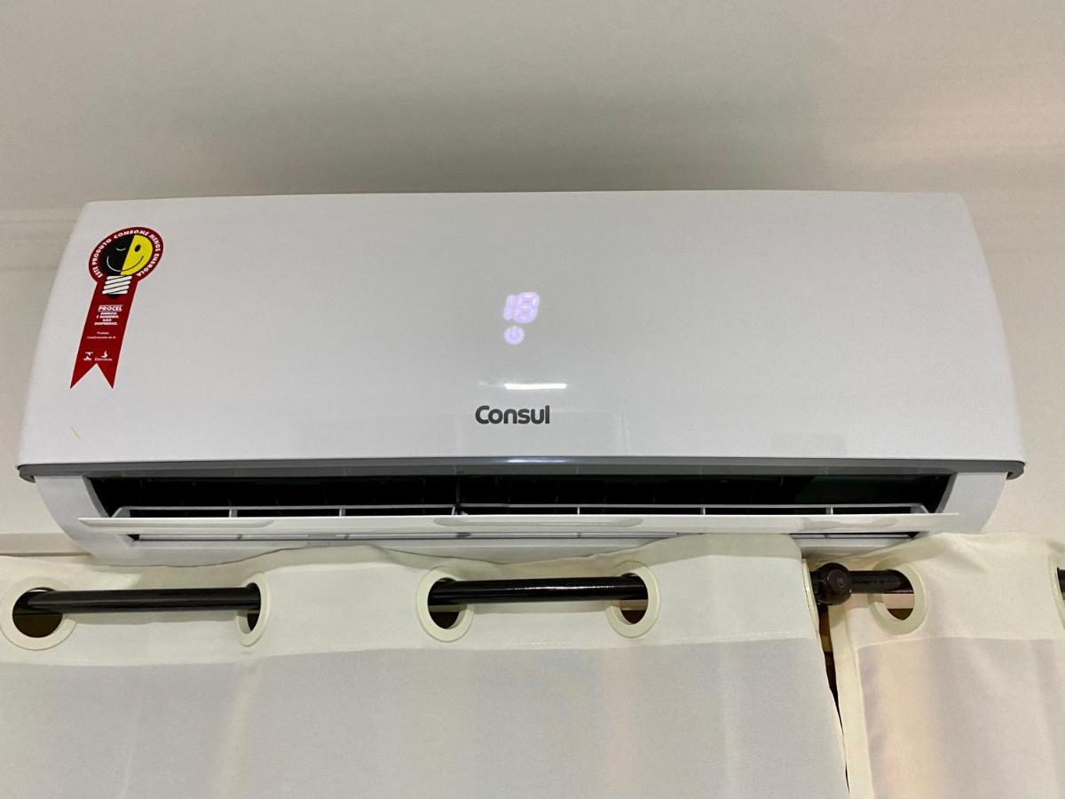 Apto No Centro Perto Do Shopping Com 2 Quartos De Casal Arcond Wifi Fibra Homeoffice E Garagem Em Dourados Eksteriør billede